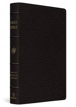 Cover art for ESV Preaching Bible, Verse-by-Verse Edition (Goatskin, Black)