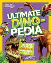 Cover art for National Geographic Kids Ultimate Dinopedia, Second Edition