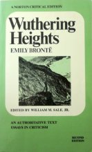 Cover art for Wuthering Heights, Revised: An Authoritative Text, with Essays in Criticism (Norton Critical Edition)