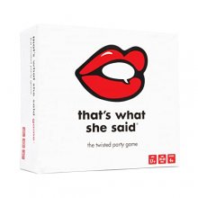 Cover art for That's What She Said Game - The Hilariously Twisted Party Game Adults Only