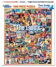 Cover art for White Mountain Puzzles The Eighties - 1000 Piece Jigsaw Puzzle