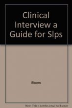 Cover art for Clinical Interview a Guide for Slps