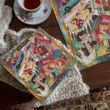 Cover art for The Burrow LitJoyCrate Harry Potter 300 Piece Jigsaw Puzzle