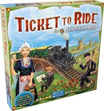 Cover art for Ticket to Ride Nederland Board Game EXPANSION