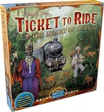 Cover art for Ticket to Ride The Heart of Africa Board Game Expansion