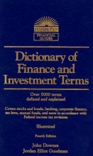 Cover art for Dictionary of Finance and Investment Terms (Barron's Finance and Investment Handbook)