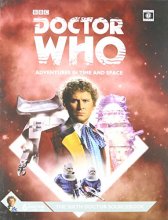 Cover art for Dr Who Sixth Doctor Sourcebook