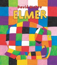 Cover art for Elmer Padded Board Book