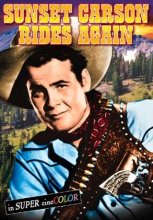 Cover art for Sunset Carson Rides Again