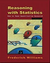 Cover art for Reasoning With Statistics: How To Read Quantitative Research