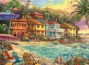 Cover art for Buffalo Games - Chuck Pinson - Island Time - 1000 Piece Jigsaw Puzzle