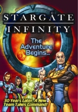 Cover art for Stargate Infinity: The Adventure Begins