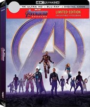 Cover art for Avengers: Endgame NEW [Ltd SteelBook] 4K UHD + BLU-RAY +DIGITAL Pre-order AUGUST