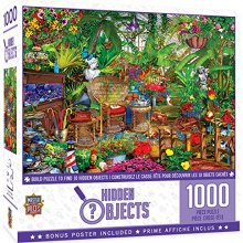 Cover art for 1000 Piece Jigsaw Puzzle for Adult, Family, Or Kids - Garden Hideaway by Masterpieces - 19.25"X26.75" - Family Owned American Puzzle Company