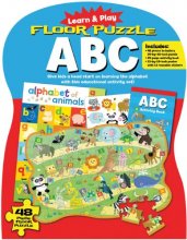 Cover art for Learn and Play: Floor Puzzle ABC: Give Kids a Head Start on Learning the Alphabet with this Educational Activity Set!