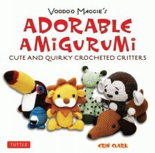 Cover art for Voodoo Maggie's Adorable Amigurumi: Cute and Quirky Crocheted Critters