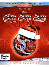 Cover art for The Santa Clause 3-Movie Collection (Exclusive Edition) Blu-ray, DVD, Digital Code