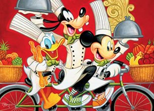 Cover art for Ceaco Disney Fine Art Wheeling in Flavor Jigsaw Puzzle, 1000 Pieces Multi-colored, 5"