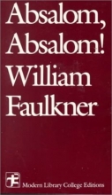 Cover art for Absalom, Absalom! (Modern Library College Editions)