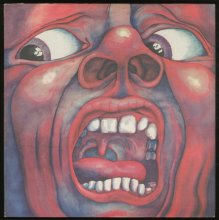 Cover art for King Crimson - In The Court Of The Crimson King UK Island Records 1969