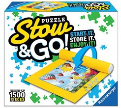 Cover art for Ravensburger 17960 Puzzle Stow and Go, 1500 pieces, 46 X 26 inches