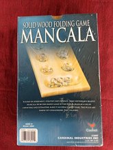 Cover art for Mancala Solid Wood Folding Game By Cardinal Family Game Oldest Game In World