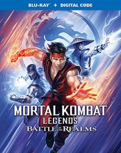 Cover art for Mortal Kombat Legends: Battle of the Realms (Blu-ray/Digital)