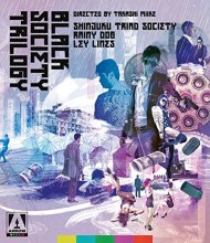 Cover art for Takashi Miike's Black Society Trilogy (Shinjuku Triad Society, Rainy Dog, Ley Lines) (2-Disc Special Edition) [Blu-ray]