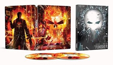 Cover art for Punisher 4K UHD Blu-ray Steelbook + Digital Code