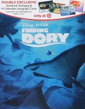Cover art for Finding Dory Double Exclusive Steelbook Packaging with 4 Collectible Lithograph Cards (Blu Ray, DVD, Digital HD and Disc) [Blu-ray]