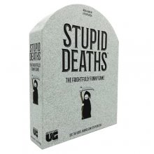Cover art for University Games Stupid Deaths The Party Game, Funny Card Game & Board Game for Adults & Teens Ages 12 & Up (01404)