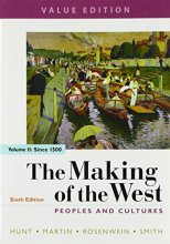 Cover art for The Making of the West, Value Edition, Volume 2: Peoples and Cultures
