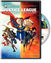 Cover art for Justice League: Crisis on Two Earths 
