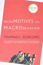 Cover art for Micromotives and Macrobehavior