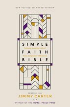 Cover art for NRSV, Simple Faith Bible, Hardcover, Comfort Print: Following Jesus into a Life of Peace, Compassion, and Wholeness