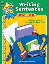 Cover art for Writing Sentences Grade 3