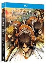 Cover art for Attack on Titan: Complete Season One [Blu ray] [Blu-ray]