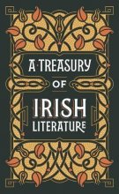 Cover art for A Treasury of Irish Literature (Barnes & Noble Omnibus Leatherbound Classics)