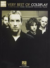 Cover art for Very Best of Coldplay: Easy Guitar with Notes & Tab