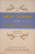 Cover art for The Best Poems of the English Language : From Chaucer Through Frost