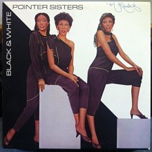 Cover art for POINTER SISTERS BLACK & WHITE vinyl record
