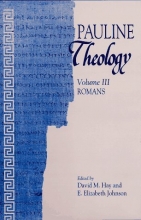 Cover art for Pauline Theology, Volume III: Romans