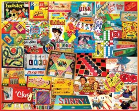 Cover art for White Mountain Puzzles The Games We Played - 1000 Piece Jigsaw Puzzle