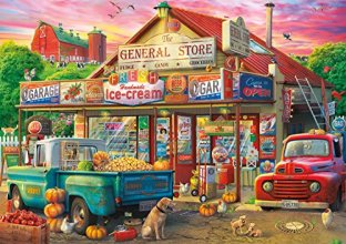 Cover art for Buffalo Games - Country Store - 500 Piece Jigsaw Puzzle Multicolor, 21.25"L X 15"W