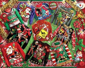 Cover art for White Mountain Puzzles Ugly Sweaters - 1000 Piece Jigsaw Puzzle