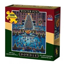 Cover art for Dowdle Jigsaw Puzzle - Winter Fun - 1000 Piece