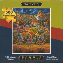 Cover art for Dowdle Jigsaw Puzzle - Nativity - 500 Piece