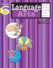 Cover art for Language Arts: Grade 6 (Flash Kids Harcourt Family Learning)