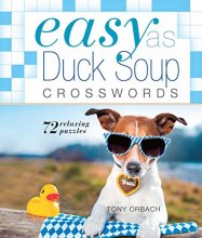 Cover art for Easy as Duck Soup Crosswords: 72 Relaxing Puzzles (Easy Crosswords)
