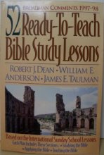 Cover art for Broadman Comments, 1997-98: 52 Ready-To-Teach Bible Study Lessons